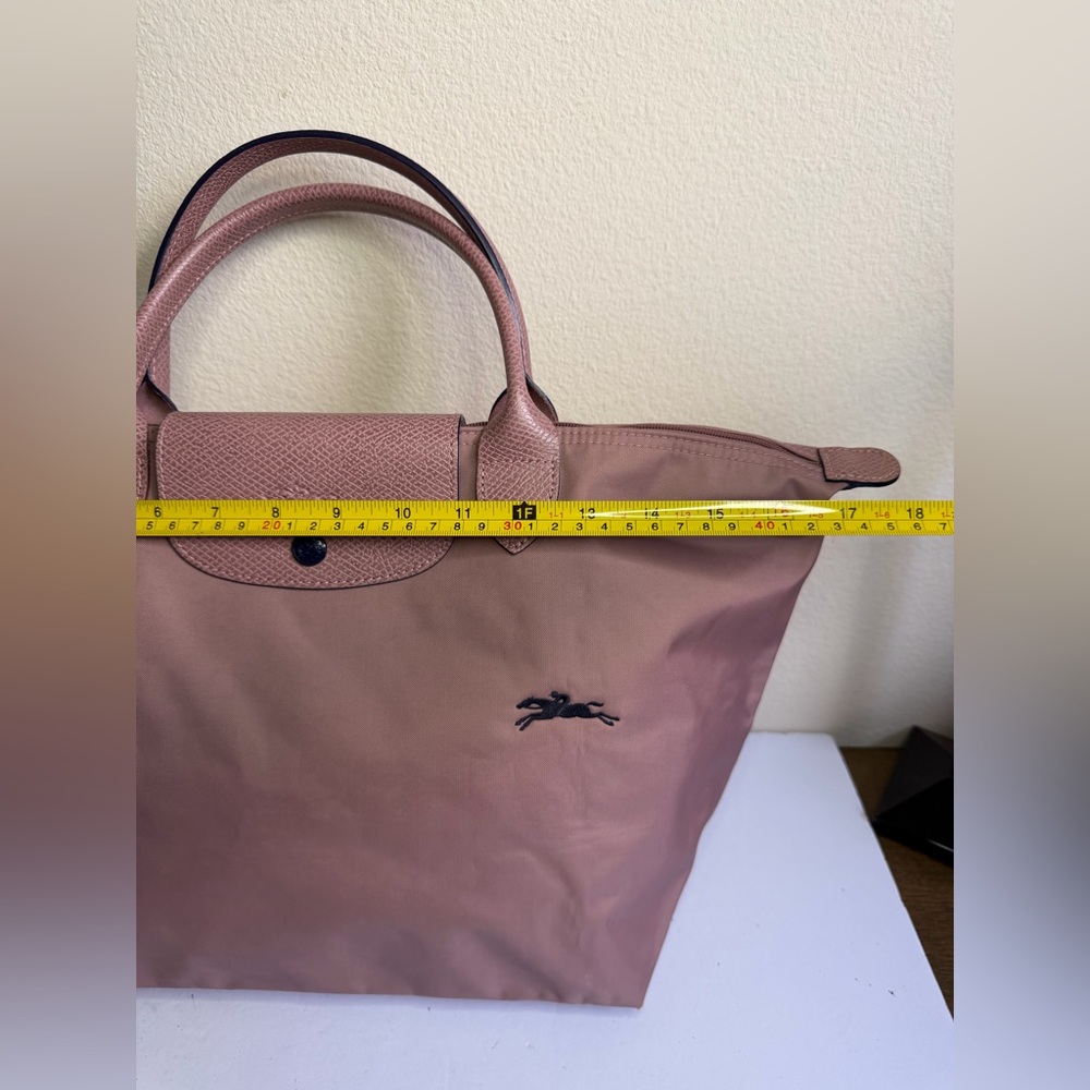 Longchamp Le Pliage Original Tote Bag Short Handles in Pink Tea - Picture 5 of 14